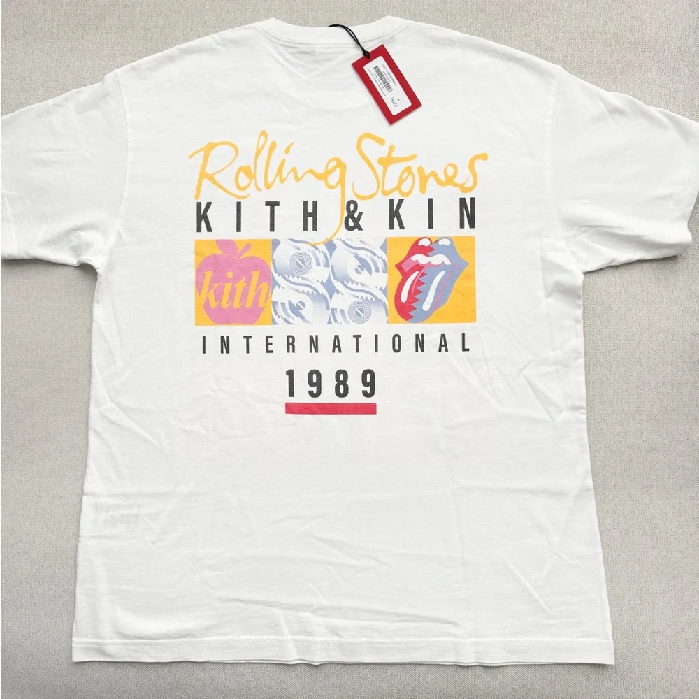 NWT Kith for The Rolling Stones 1989 Tour Vintage Tee - Picture 7 of 12